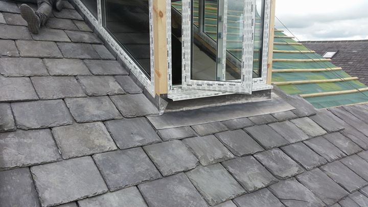 New dorma & windows installed before the rain