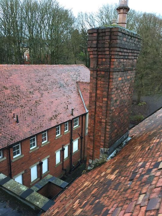 That’s one chimney no one would like to land on them, today’s survey for…