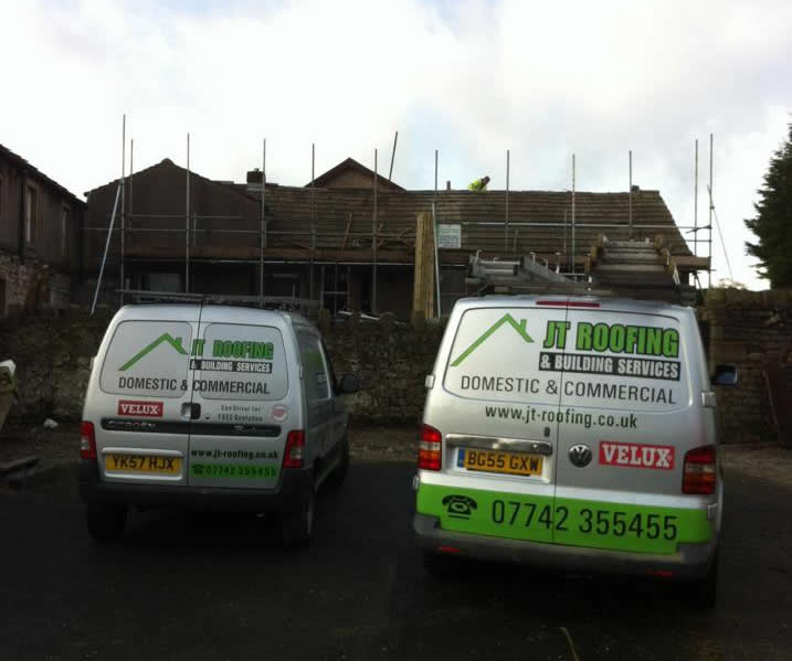 Roofers Burnley – Skipton – Clitheroe – Lancashire – JT Roofing